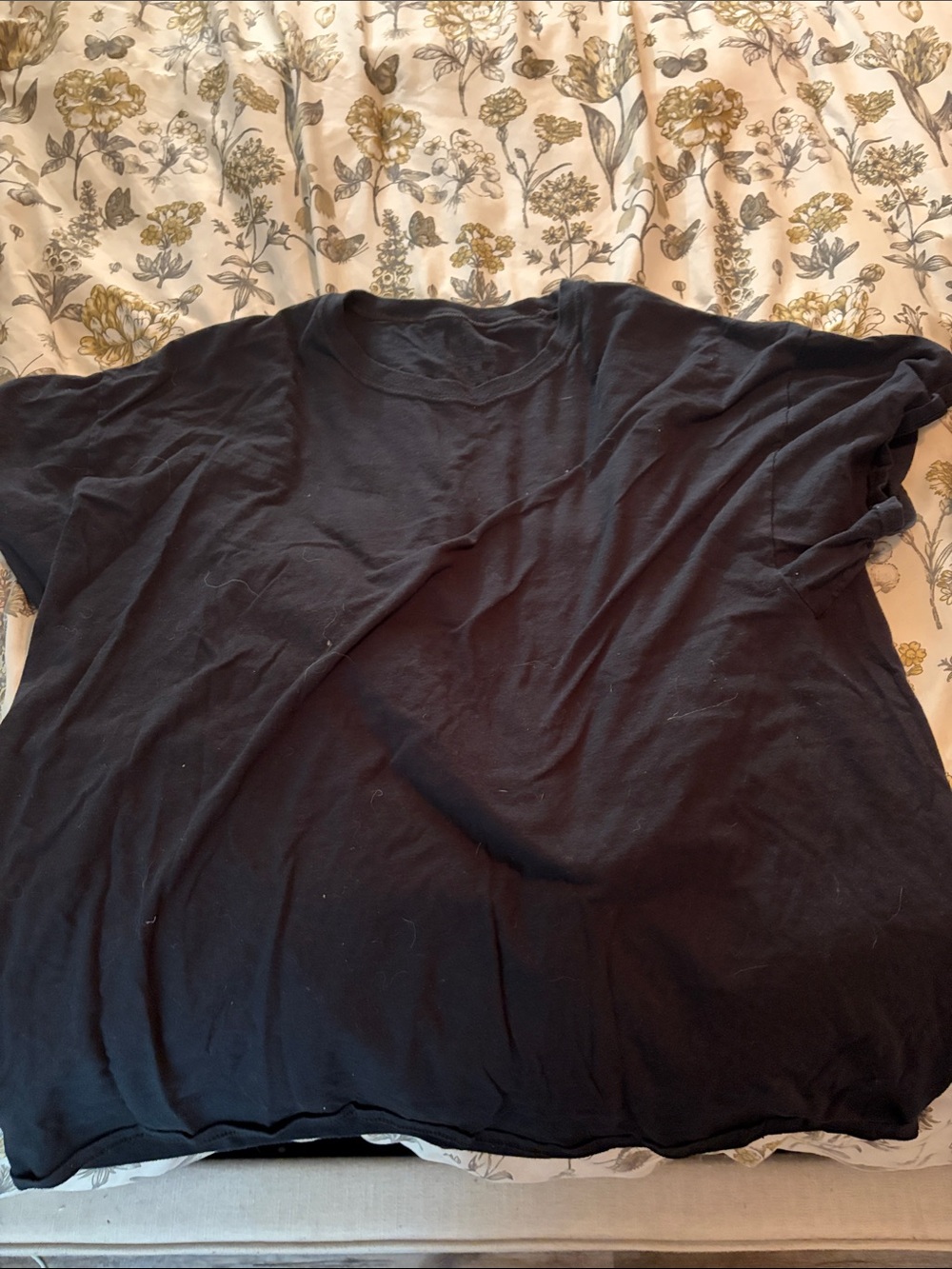 Fruit of the Loom Black Short Sleeve Crew T-Shirt